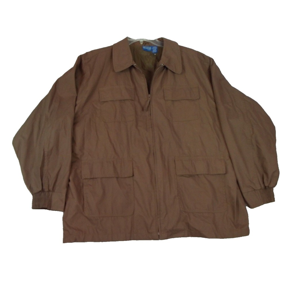 Norman Rockwell by Haband Men's Utility Jacket XL Farm‎ Core Street Casual